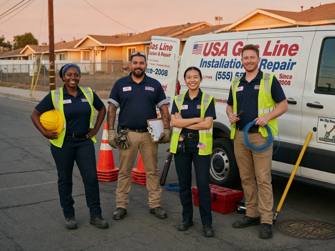 Gas Line Installation company in Everetts, NC